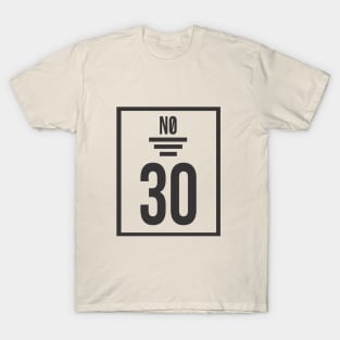 birth announcement 30th gift idea T-Shirt